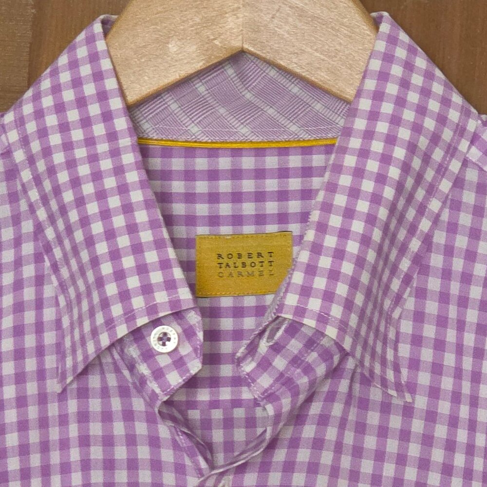 ROBERT TALBOTT Carmel Soft Cotton Shirt Sz Large